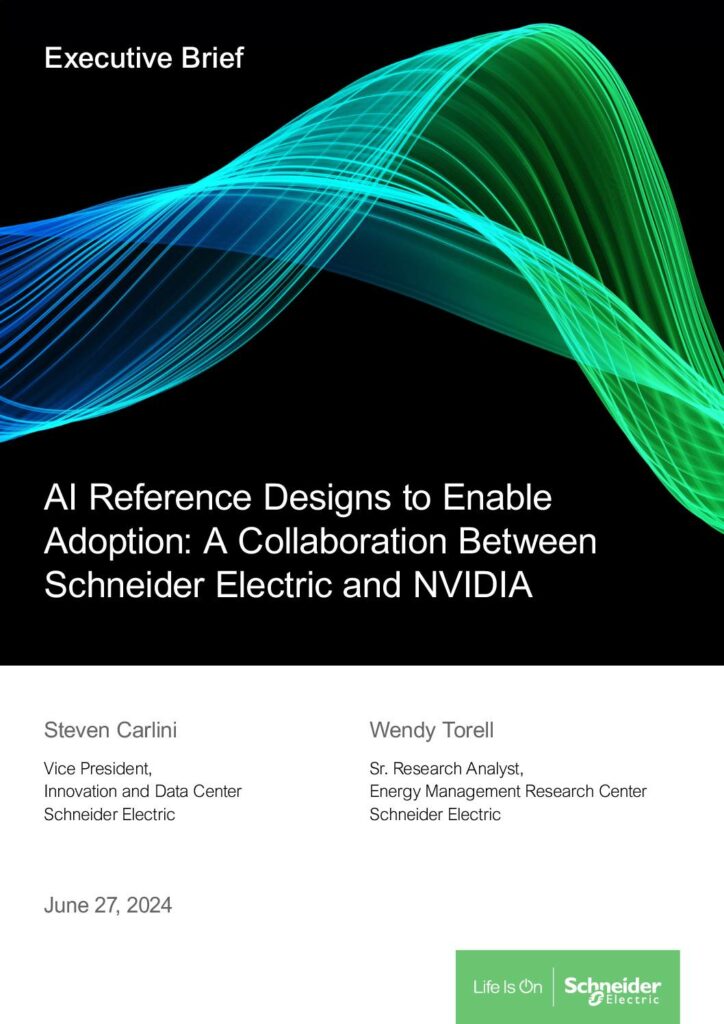 Discover Schneider Electric’s Partnership with NVIDIA on AI Reference Designs