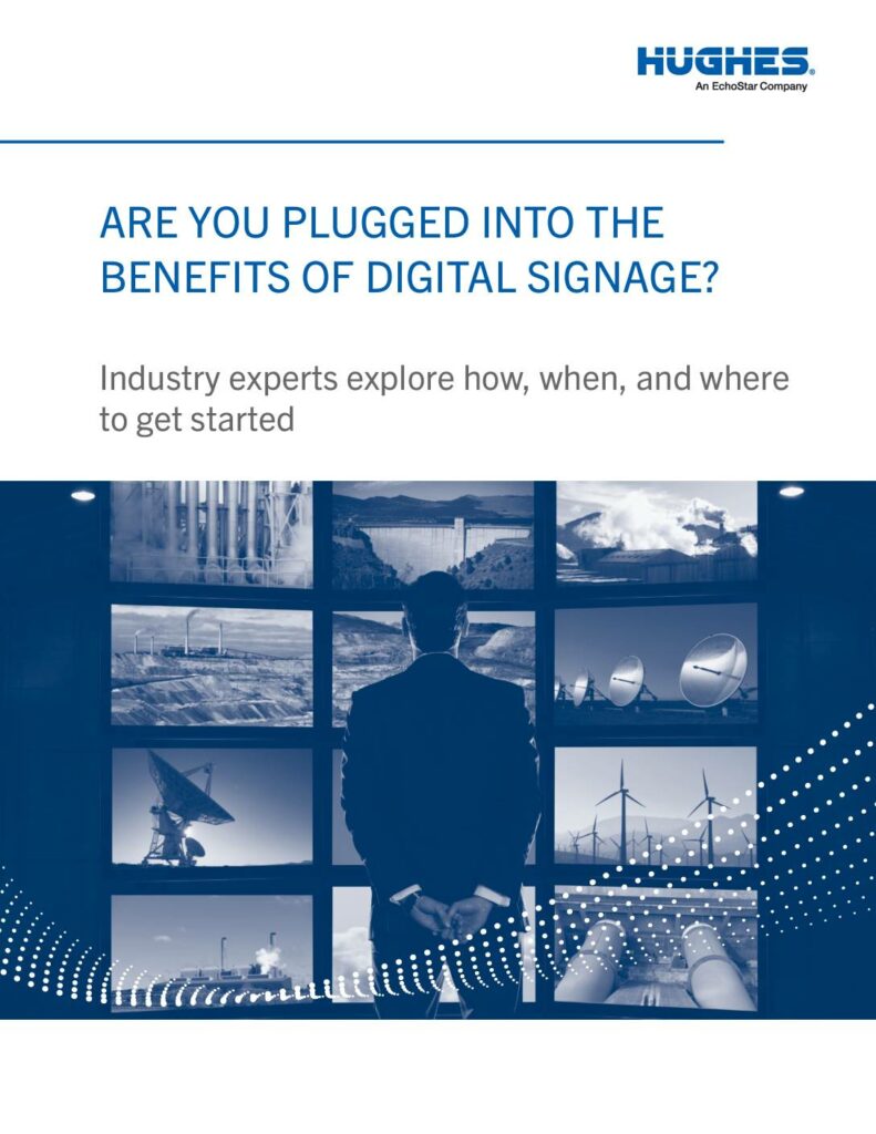 Are You Plugged Into the Benefits of Digital Signage?